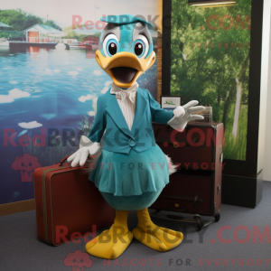 Postava maskota Teal...