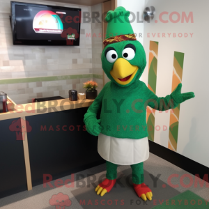 Mascotte de poulet Tandoori...