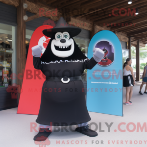 Sort Ring Master maskot...