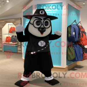 Black Ring Master maskot...