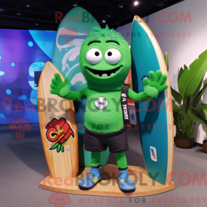 Figura de máscara de surfe...