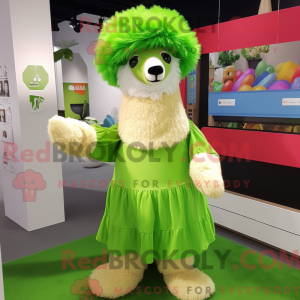 Lime Green Alpaca...