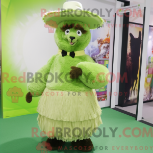 Lime Green Alpaca...