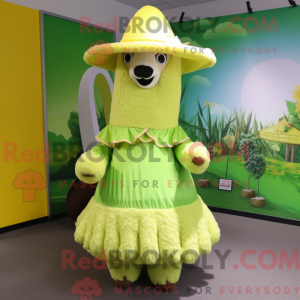 Disfraz de mascota de...