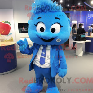 Blå Pho maskot kostume...