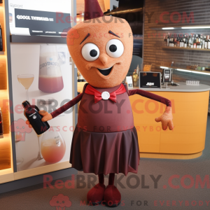 Rust Aglet mascottekostuum...