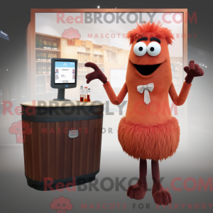 Rust Aglet mascottekostuum...
