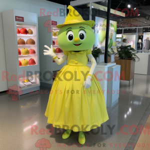 Disfraz de mascota de Apple...