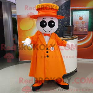 Disfraz de mascota Orange...