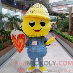Postava maskota Lemon...