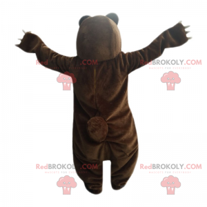 Mascote de animal selvagem - urso pardo - Redbrokoly.com