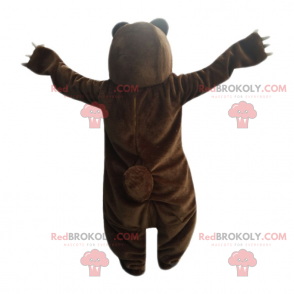 Maskot divokých zvířat - medvěd hnědý - Redbrokoly.com