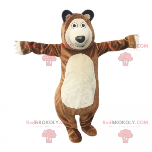 Mascota animal salvaje - oso pardo - Redbrokoly.com