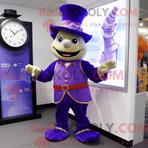 Postava maskota Purple...