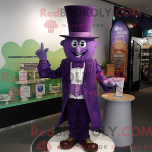Disfraz de mascota Purple...