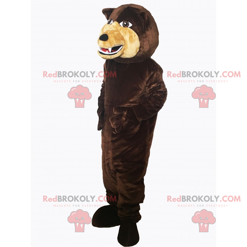 Maskotka dzikiego zwierzęcia - dziki niedźwiedź - Redbrokoly.com Maskotka dzikiego zwierzęcia - dziki niedźwiedź - Redbrokoly.com