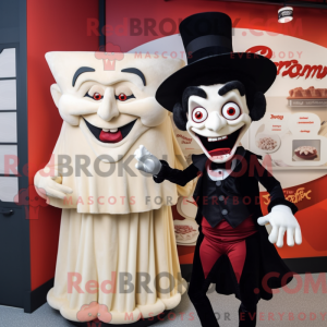 Cream Vampire mask...