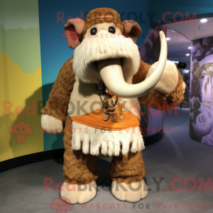 Disfraz de mascota mamut...