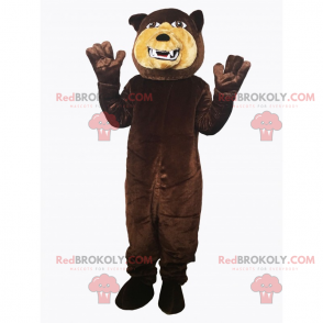 Wild animal mascot - Ferocious bear - Redbrokoly.com