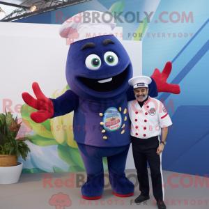 Navy Ceviche maskot kostume...