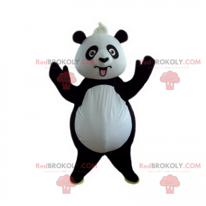 Mascotte animaux sauvages - Panda - Redbrokoly.com
