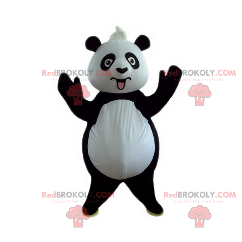 Vilde dyr maskot - Panda - Redbrokoly.com