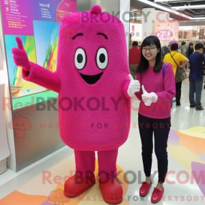 Magenta Fried Rice mascot...