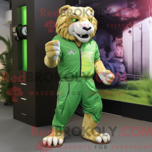 Disfraz de mascota Smilodon...
