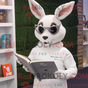White Roe Deer mascot...