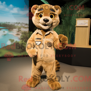 Gull Jaguarundi maskot...