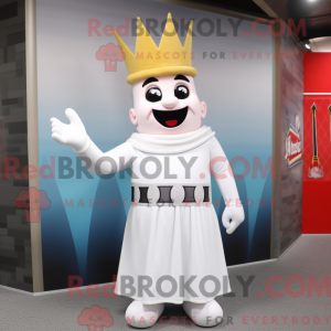 White King maskot...