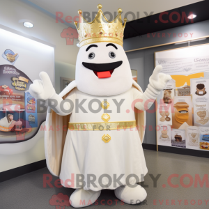 White King maskot...