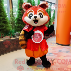 Figura de máscara de panda...