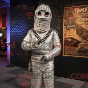 Zilvermummie-mascottekostuu...
