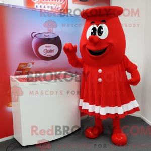 Figura de máscara Red Candy...