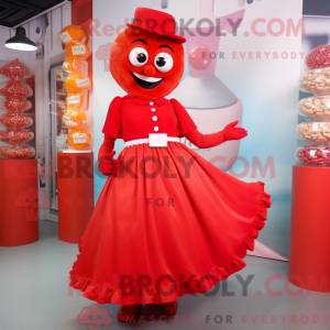 Postava maskota Red Candy...