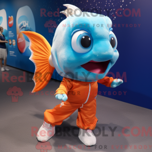 Figura de máscara de peixe...