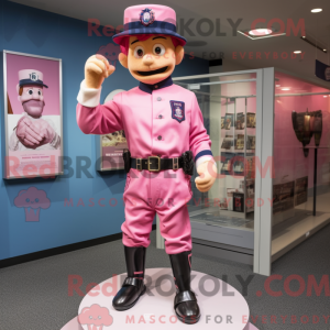 Rosa Maskottchenkostüm...