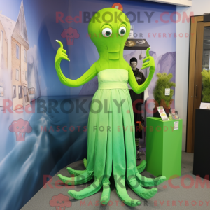 Limegrønn...
