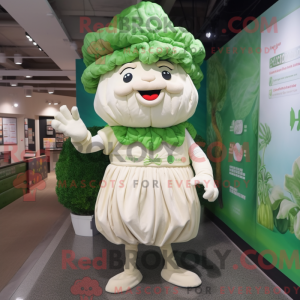 Cream Cabbage maskot...