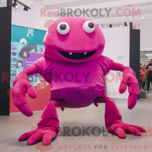 Disfraz de mascota Magenta...