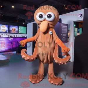 Disfraz de mascota pulpo...