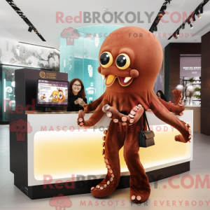 Disfraz de mascota pulpo...