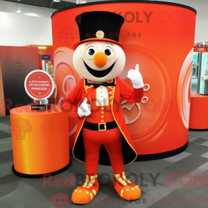 Personaggio mascotte Orange...