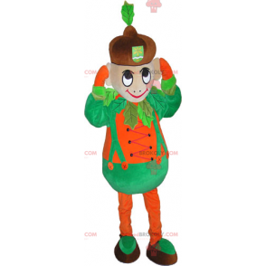 Mascotte dell'uomo di zucca - Redbrokoly.com