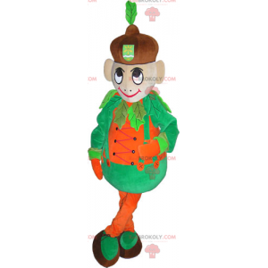 Pompoen Man mascotte - Redbrokoly.com