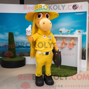 Yellow Horse maskerad...