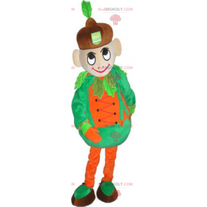 Pumpkin Man maskot - Redbrokoly.com