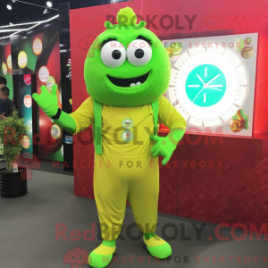 Lime Green Pad Thai mascot...