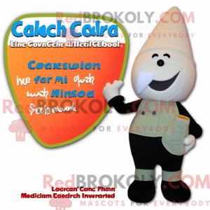 Postava maskota Peach Clam...